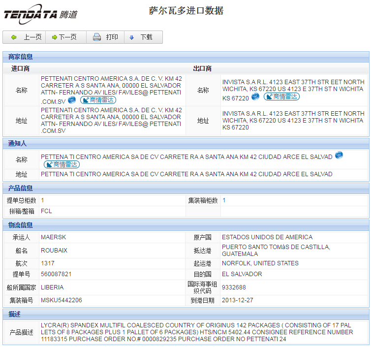 海关数据,进出口数据,进口数据,k8com官网,贸易,萨尔瓦多
